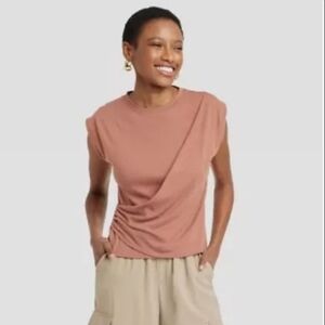 NWOT A NEW DAY Wrap Top